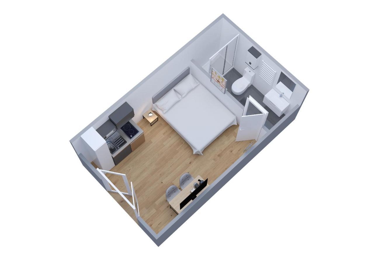 Residence Duguay - Centre Ville - Porte B - Appartements Tout Confort - Neuf - Nouveau Lorient Dış mekan fotoğraf